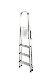 4 Steps Portable Lightweight Household Foldable Aluminum Step Ladder