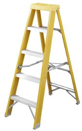 Foldable  Insulated Fiberglass Step Ladder 2x5  EN131 Certificated
