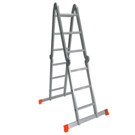 Compact Design Aluminum Multi Purpose Ladder 4x3 With Non Marring Feet