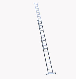 Silver 3x12  Aluminium Folding Ladder With  Multi Directional  Rungs