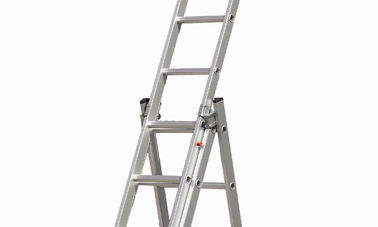 3 Sections Aluminum Extension Ladder 3x9 Aluminum Straight Ladder