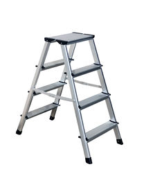 Silver Multipurpose Aluminium Foldable Ladder 2x4 Steps For Painting