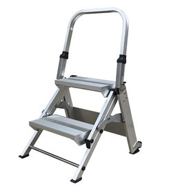 Easy Lifting Multipurpose Aluminium Foldable Ladder 2 Steps Non Slip