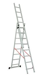 Household 3x8 Aluminium Multi Purpose Ladder 150kgs / 330 Lbs Load Capacity