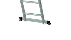 3 Sections Aluminum Extension Ladder Multi Use 3x6 Aluminium Step Ladder