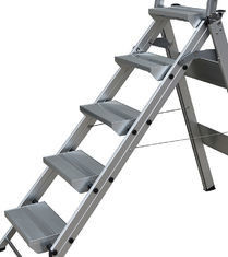 High Strength Lightweight Aluminium Steps 5 Steps Long Life Span