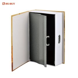 Lightweight Home Book Design Hidden Digital Lock Metal Cash Box