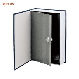 Secret Dictionary Book Safe Jewellery Money Cash Box with Key Lock(Blue)
