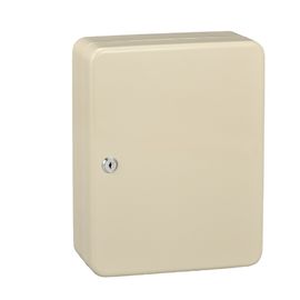 Durable Powder Coated Metal Key Safe / Wall Mounted Key Cabinet Lock With 2 Keys