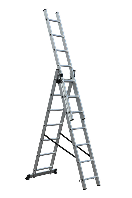 Convenient 3x7 Aluminium Multi Purpose Ladder High Strength Long Life Span