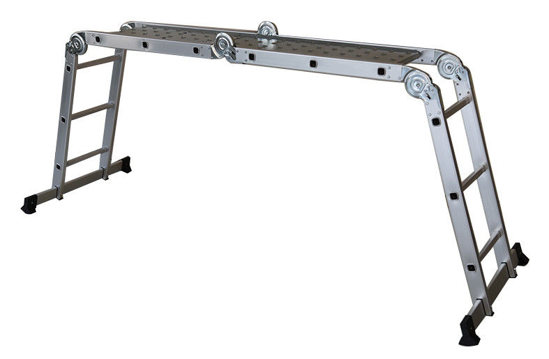 Lightweight Foldable Aluminum Ladder Durable  Aluminum Extension Ladder