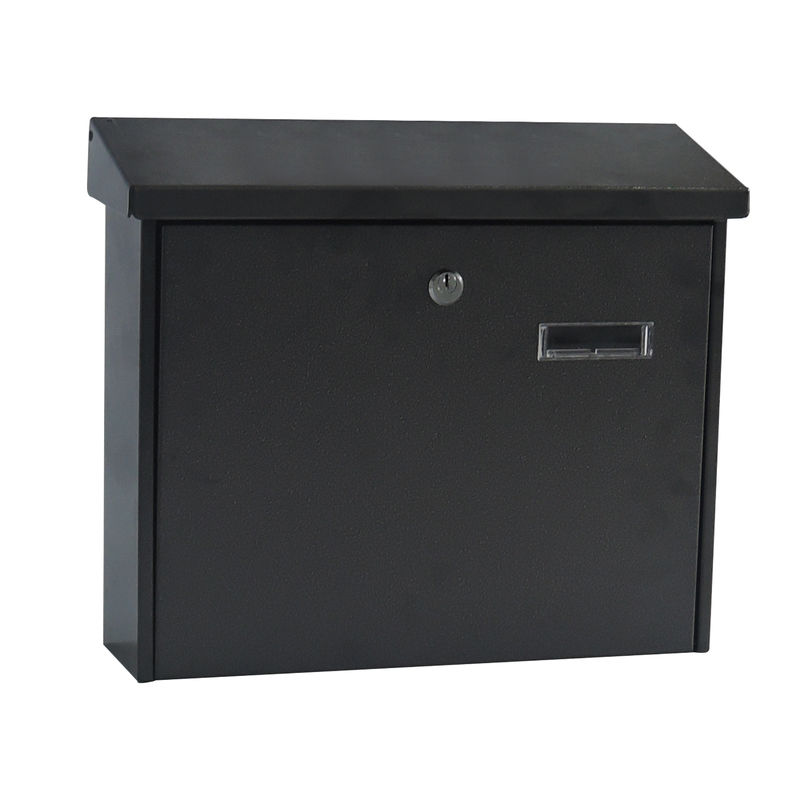 Outdoor Residential Steel Mailbox Wall Mounted Waterproof Garden Letterbox