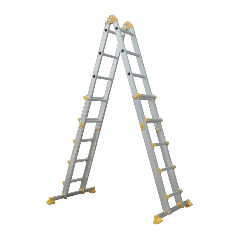 5 Steps 	Aluminum Telescopic Ladder High Strength Stable Performance